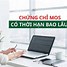 Chứng Chỉ Tin Học Mos