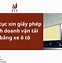 Tra Cứu Giấy Phép Kinh Doanh Vận Tải Bằng Xe Ô Tô Online